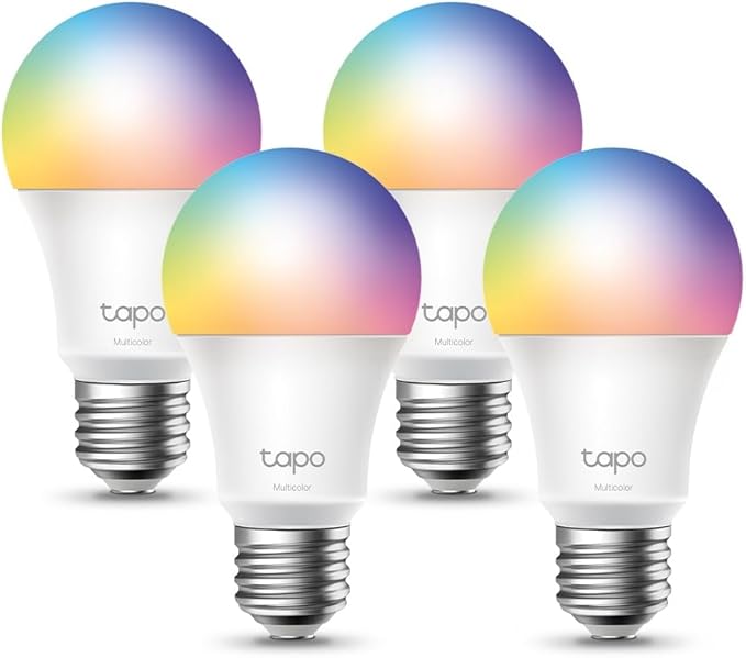 Smarta färglampor, 4-pack