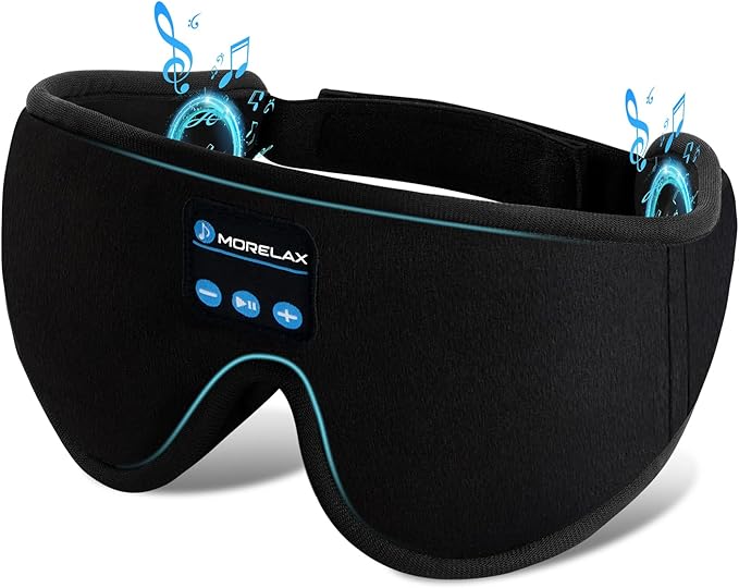 Bluetooth-sömnmask med hörlurar