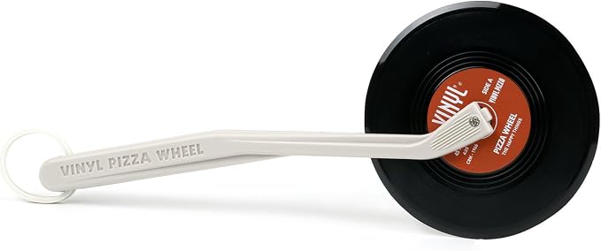 Pizzaskärare som vinylskiva