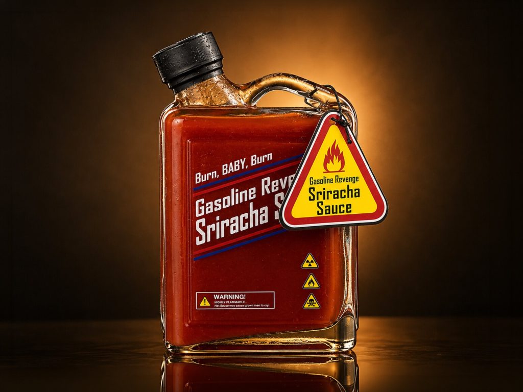 Gas Tank Sriracha – julklapp till julklappsspelet