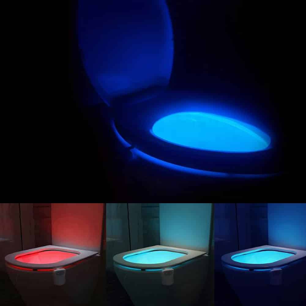 Toalett LED-lampor (8 olika färger)